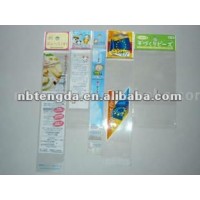 OPP plastic packaging printing stationery header bag