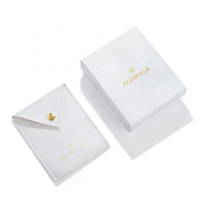 MOST popular Custom logo printed mini luxury gift packaging fancy pendant jewelry necklace paper box with bag