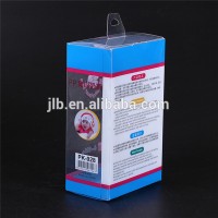 Clear hard rigid Plastic packaging box for cream bottle packaging