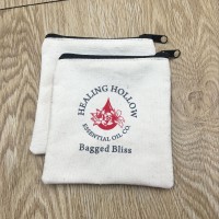 Small Canvas Zipper bag